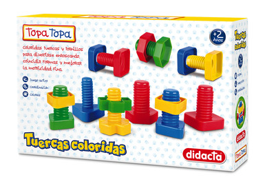 TUERCAS COLORIDAS