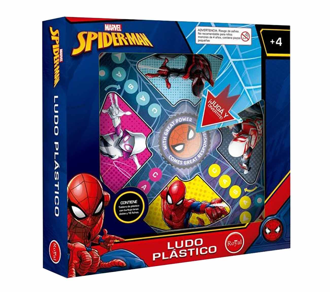 JUEGO LUDO SPIDERMAN