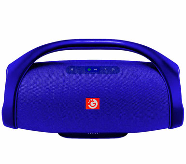 PARLANTE CON MANIJA AZUL GOLDTECH