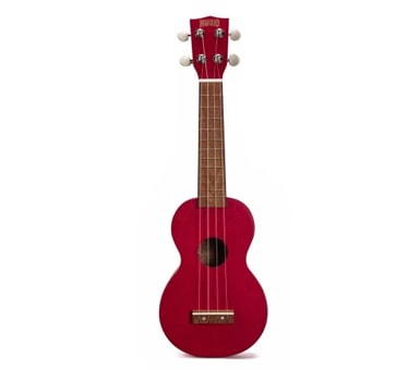 UKELELE SOPRANO MAHALO ROJO