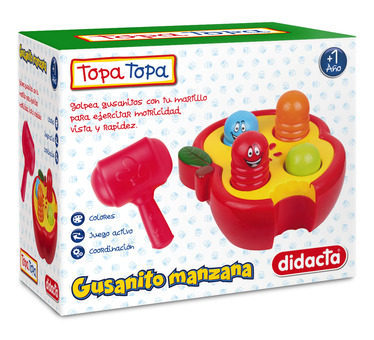 GUSANITO MANZANA TOPA TOPA