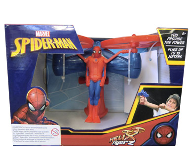 JUGUETE VOLADOR HELIX SPIDERMAN