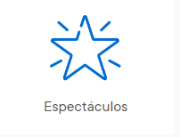 Espectáculos icon