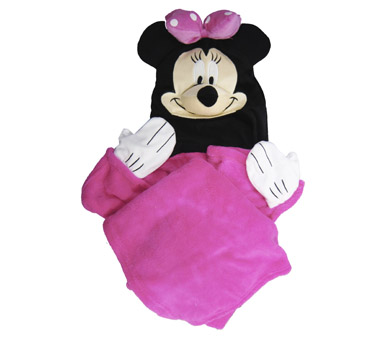 MANTA POLAR CON CAPUCHA