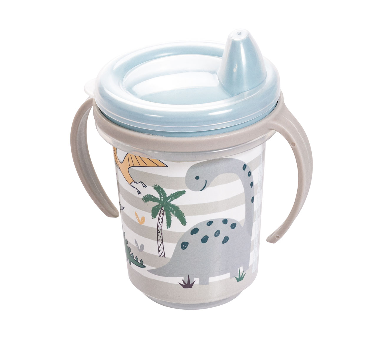 VASO CON BOQUILLA 330 ML CELESTE