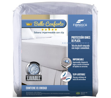 PROTECTOR DE COLCHON 2 PLAZAS BELLO CONF
