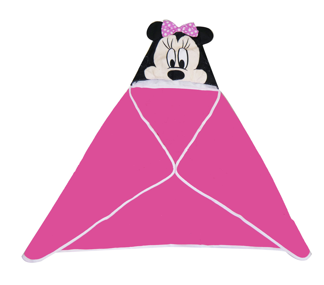 TOALLA CON CAPUCHA MINNIE