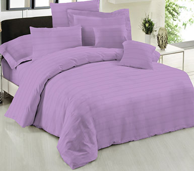 ACOLCHADO 1 PLAZA LILA COTTON FLOR