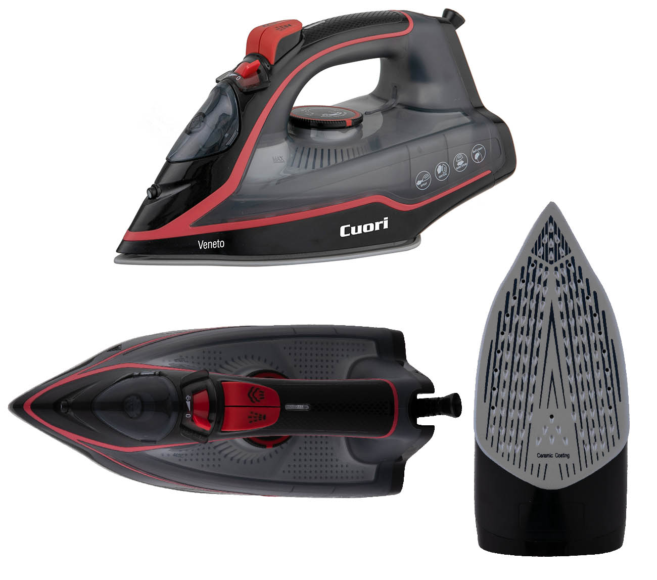 PLANCHA A VAPOR Y SECA CUORI